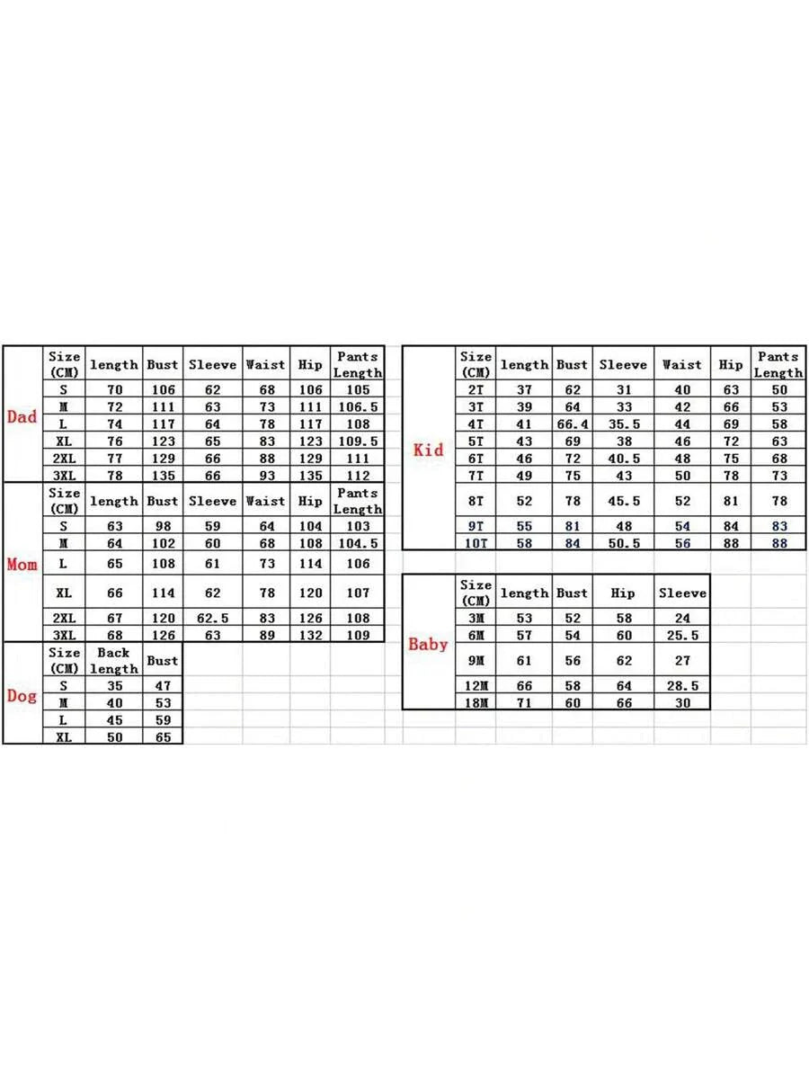 Nordic Reindeer Graphic Red & White Family Matching Pajama Set