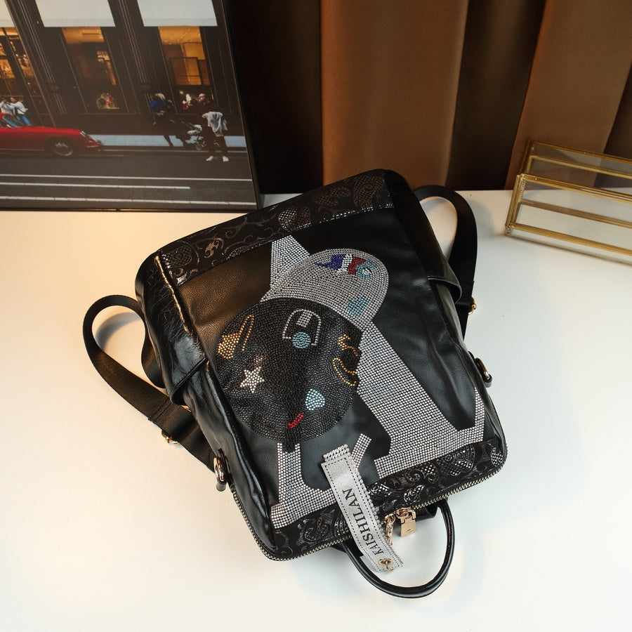 Large Capacity Western Laptop Backpack