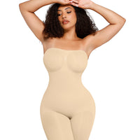 Strapless Sculpting Shapewear Bodysuit - HeyShape