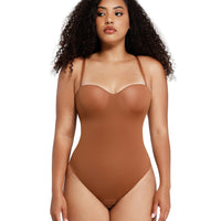 Strapless Supportive Shapewear Bodysuit