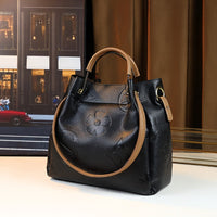 Chic Black Diamond Argyle - Tote with Adjustable Strap