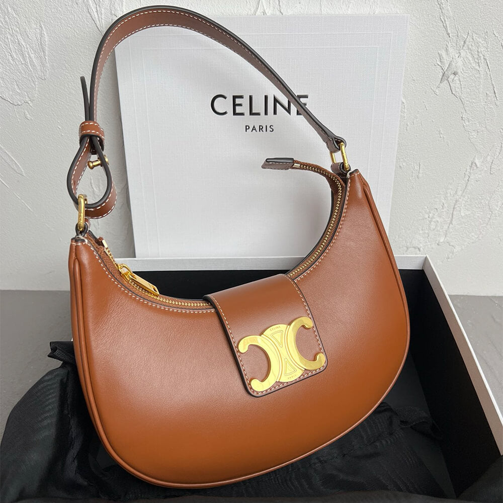 MEDIUM AVA TRIOMPHE BAG in Smooth Calfskin