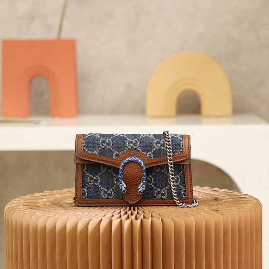 GG Denim Dionysus bag