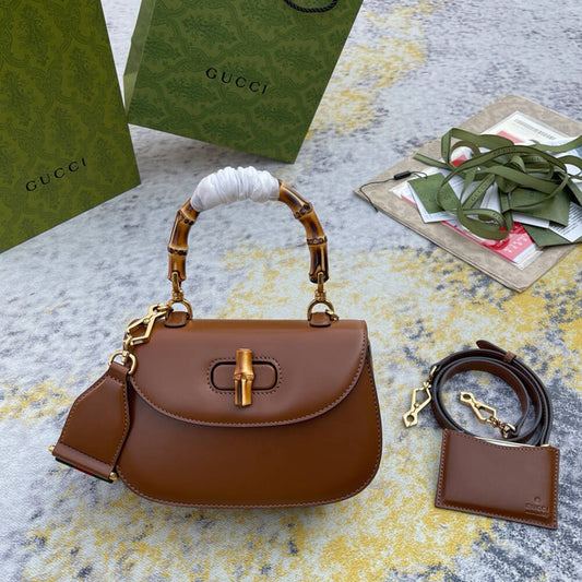 BAMBOO 1947 JUMBO  SMALL TOP HANDLE BAG