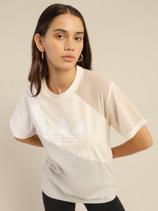 Adidas Split Trefoil T-Shirt