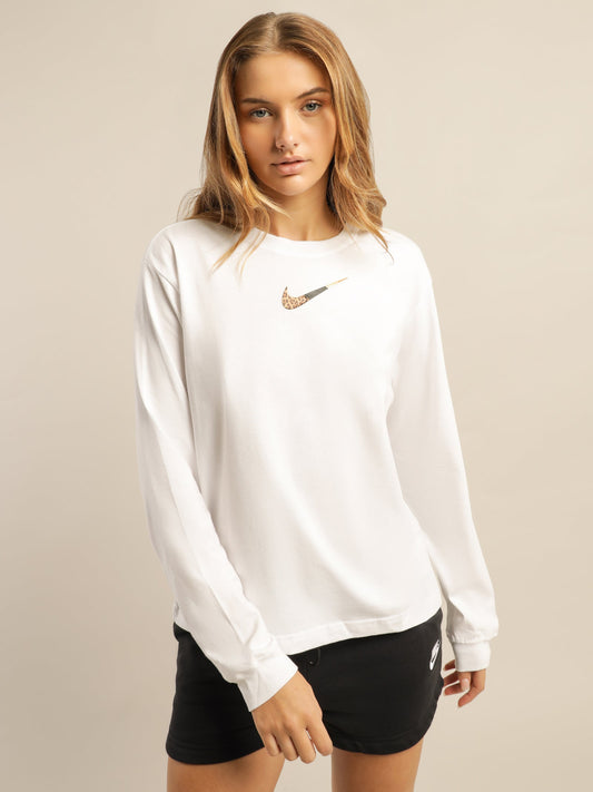 Sportswear Long Sleeve Boxy T-Shirt