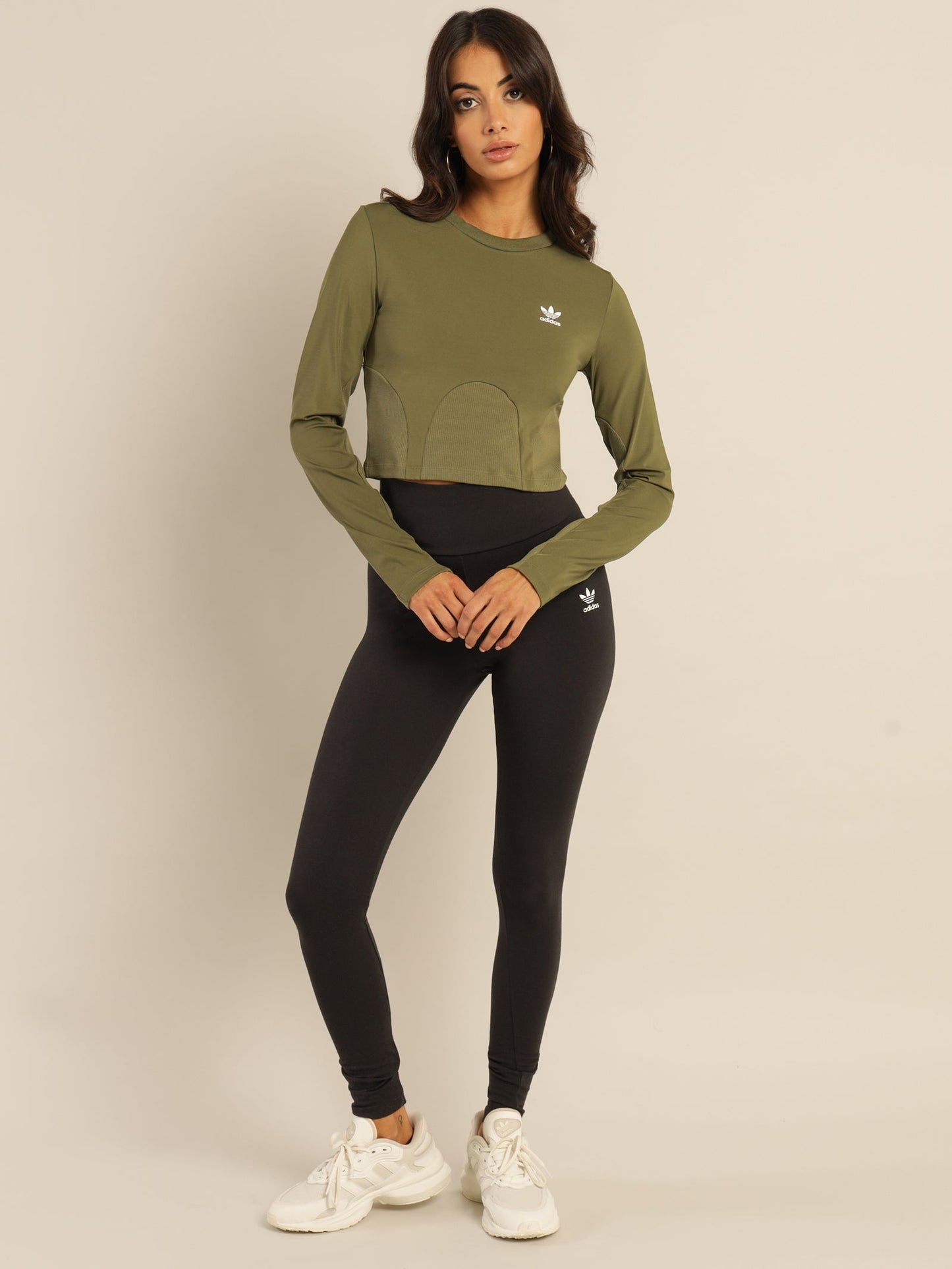 Adidas Rib Long Sleeve Top