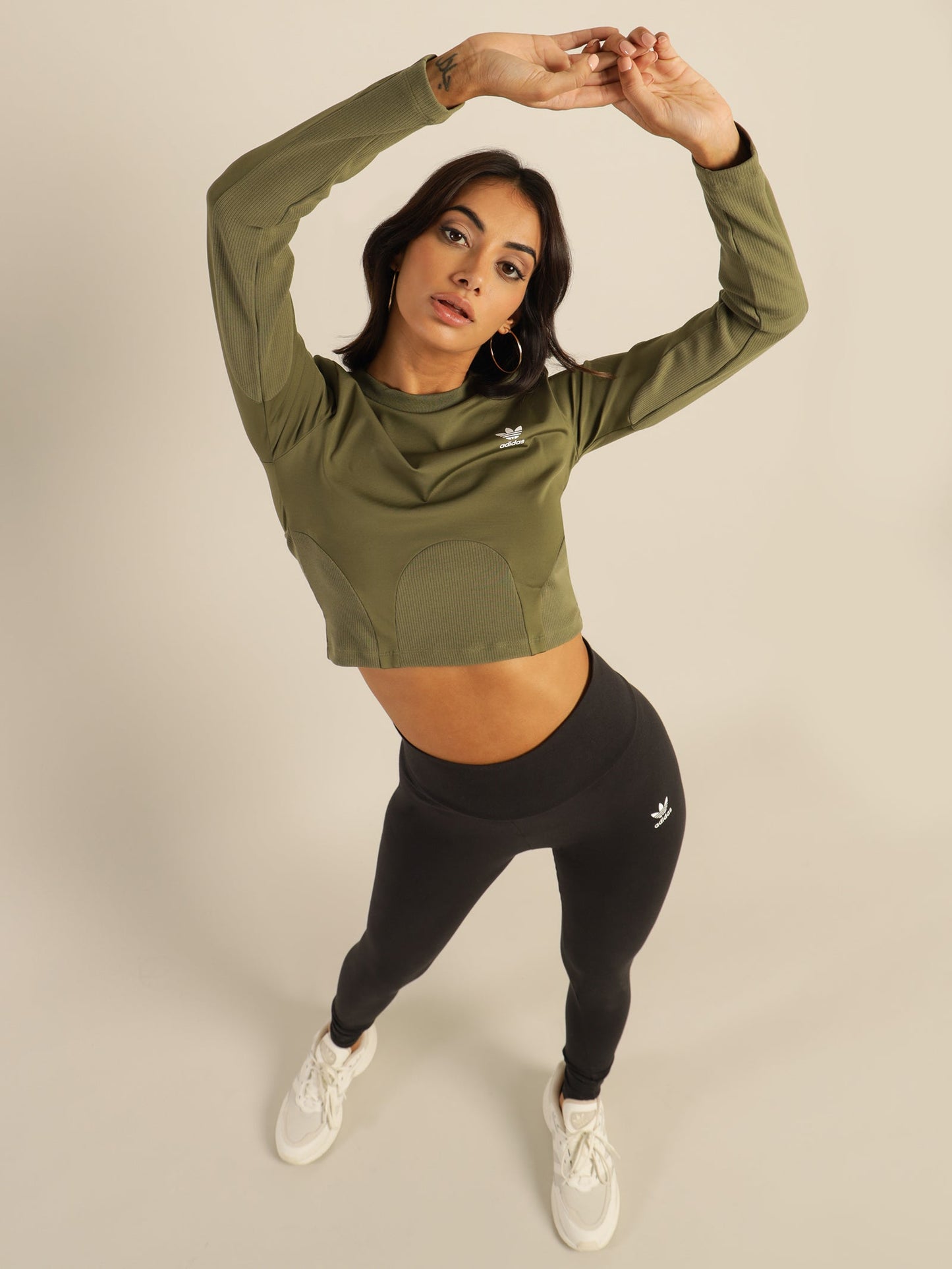 Adidas Rib Long Sleeve Top