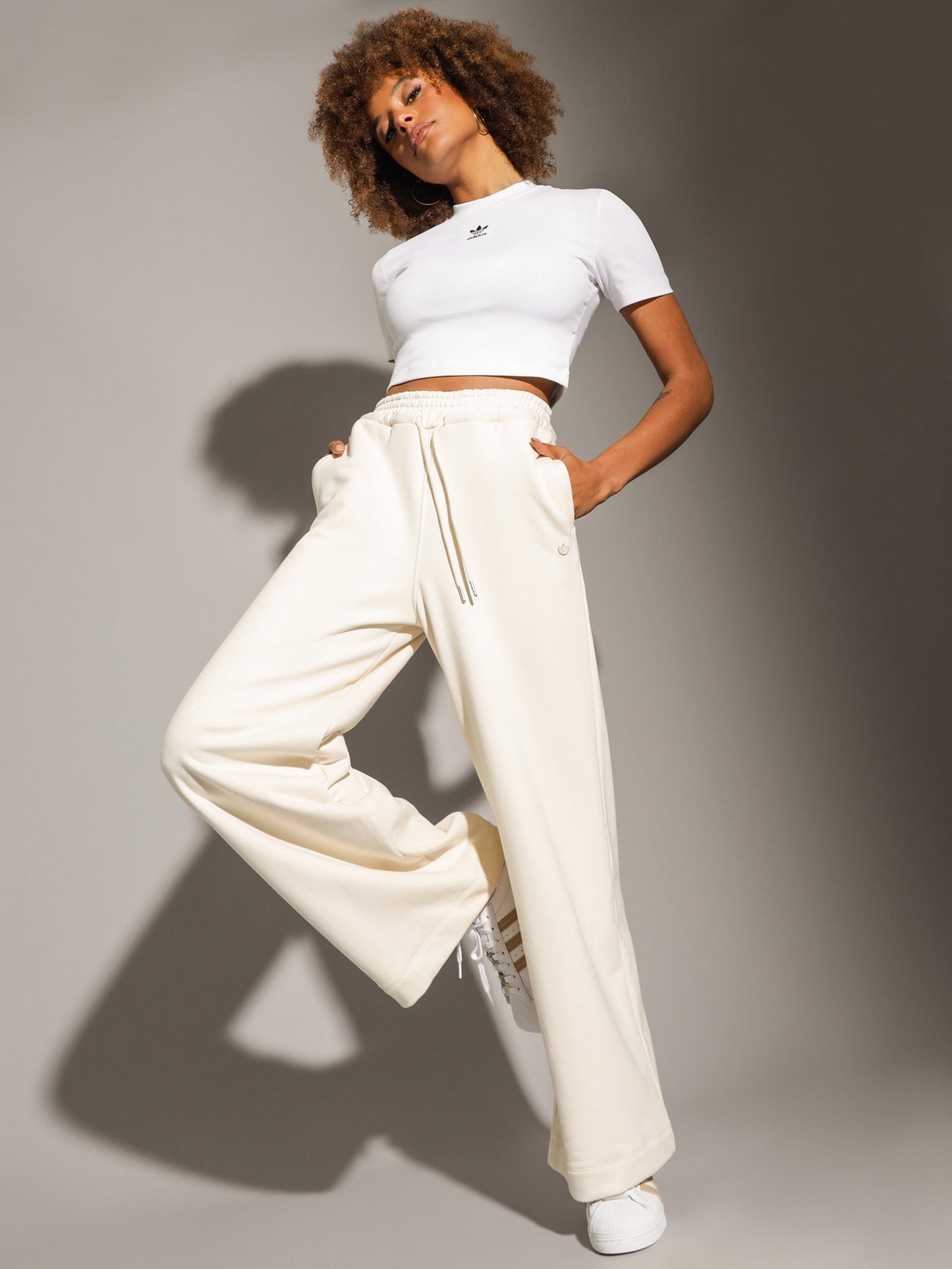 Adidas Cropped Rib Baby T-Shirt