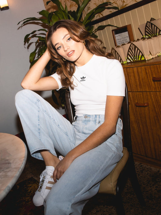 Adidas Cropped Rib Baby T-Shirt