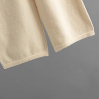 Thick Loose Semi-Turtleneck Knit Set