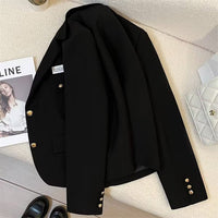 Black College Style Blazer