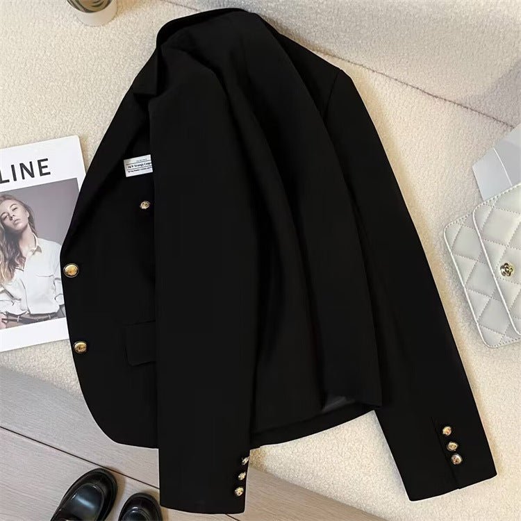 Black College Style Blazer