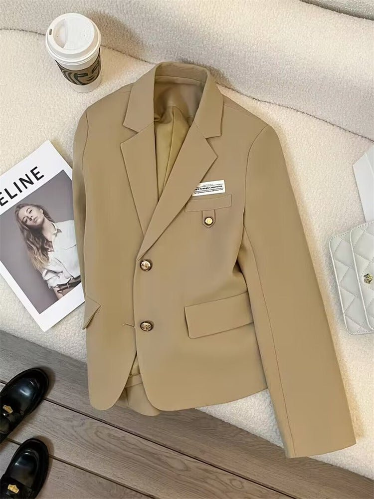 Black College Style Blazer