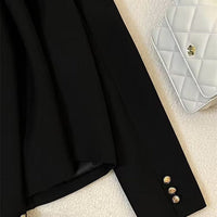 Black College Style Blazer