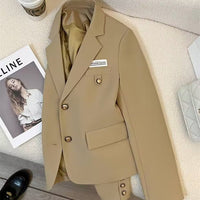 Black College Style Blazer