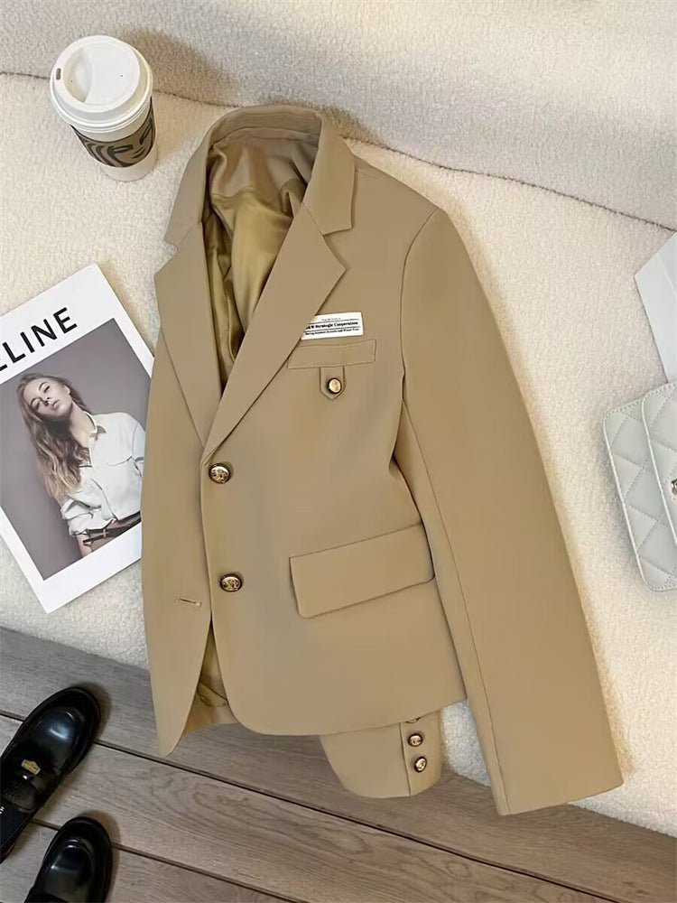 Black College Style Blazer