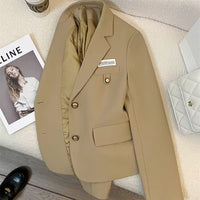 Black College Style Blazer