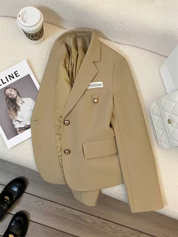 Black College Style Blazer