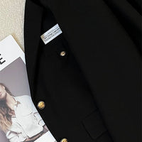 Black College Style Blazer
