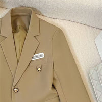 Black College Style Blazer