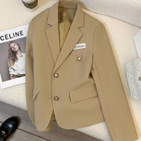 Black College Style Blazer