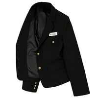 Black College Style Blazer