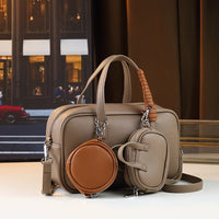 3-Piece Casual Boston Bag Set