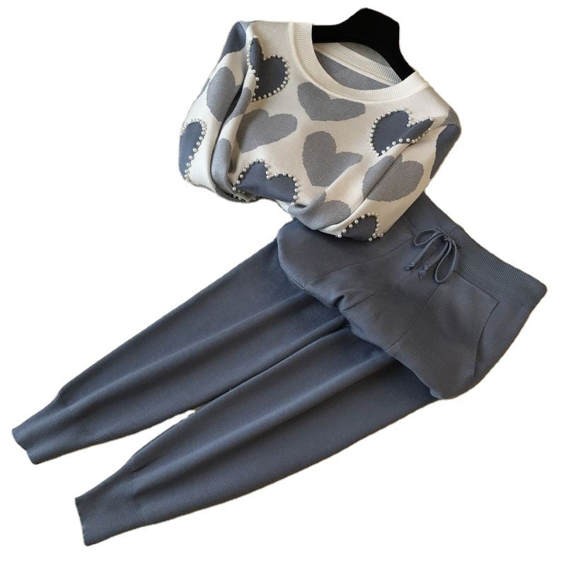 Knit Long Sleeve Co-ord Set