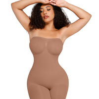 Strapless Sculpting Shapewear Bodysuit - HeyShape