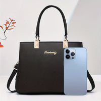 Elegant Bow Accent Handbag