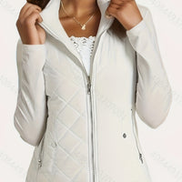 Elegant Lightweight Quilted Stand-Collar Vest