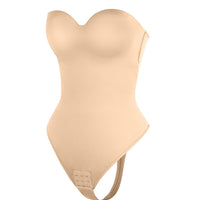 Strapless Supportive Shapewear Bodysuit