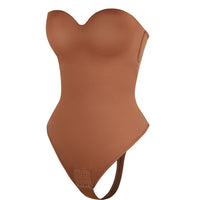 Strapless Supportive Shapewear Bodysuit