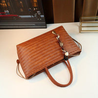 Large Coffee Brown Tote Bag