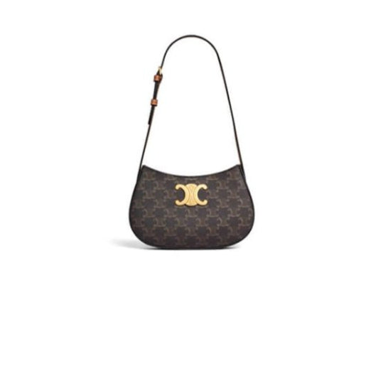 MEDIUM TILLY BAG in Triomphe canvas and calfskin
