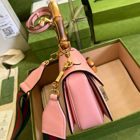 BAMBOO 1947 JUMBO  SMALL TOP HANDLE BAG