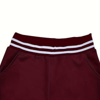 Women's Solid Color Polyester Suit