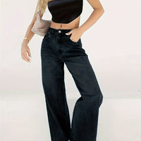 Women's Mid-Waist Jeans