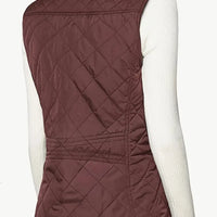 Elegant Lightweight Quilted Stand-Collar Vest