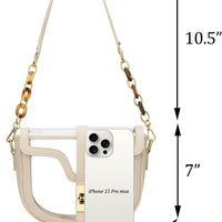 Clear Stadium Crossbody Bag