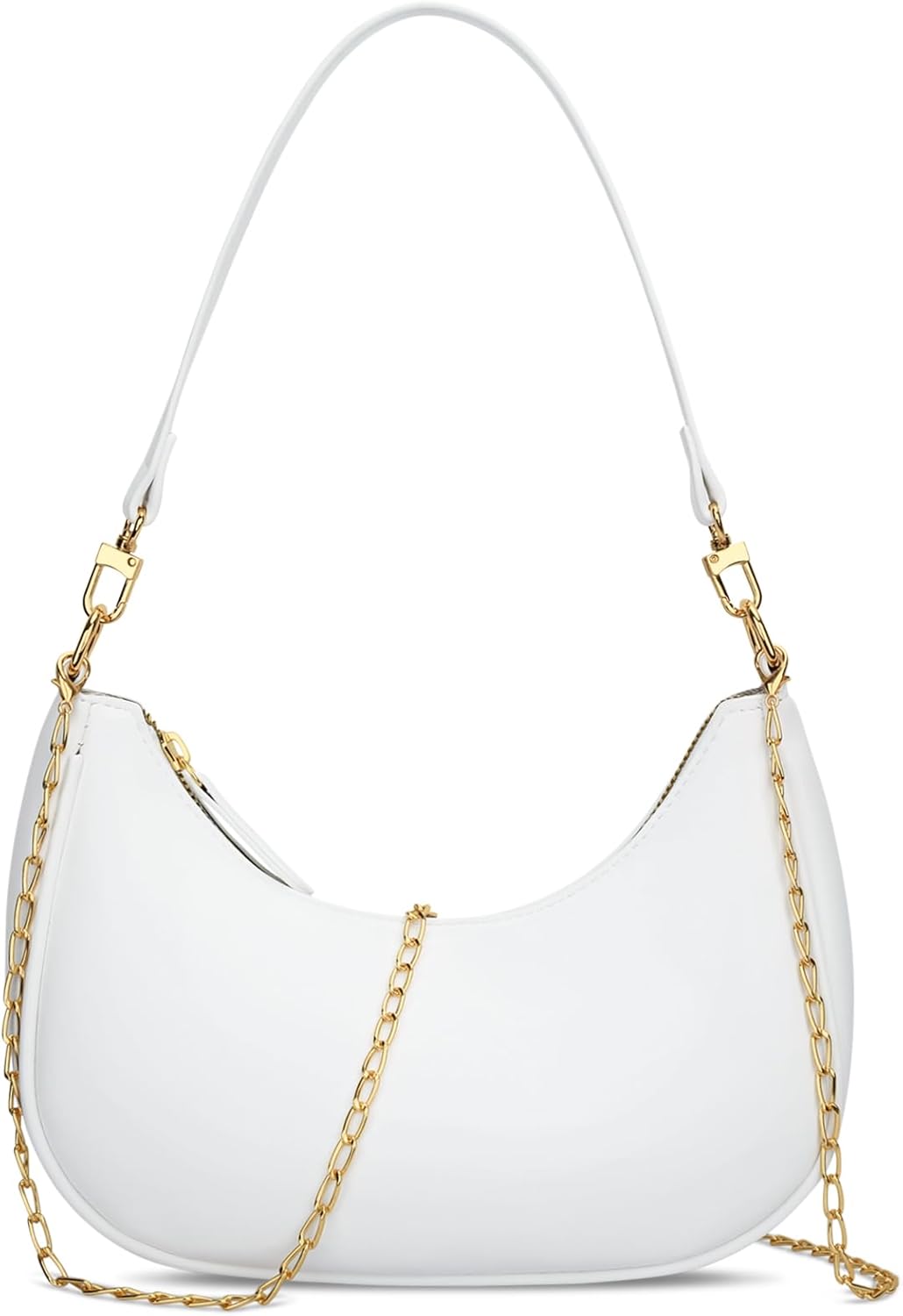 Small Crescent Shoulder Purse