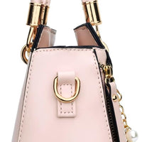 Vegan Leather Satchel Handbag