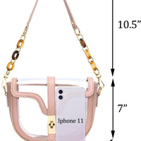 Clear Stadium Crossbody Bag