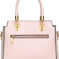 Vegan Leather Satchel Handbag