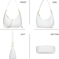 Small Crescent Shoulder Purse