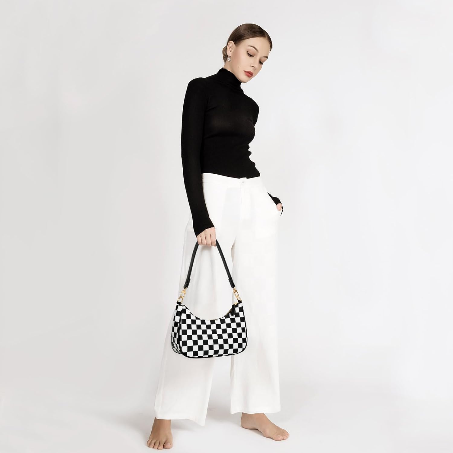 Retro Underarm Hobo Purse