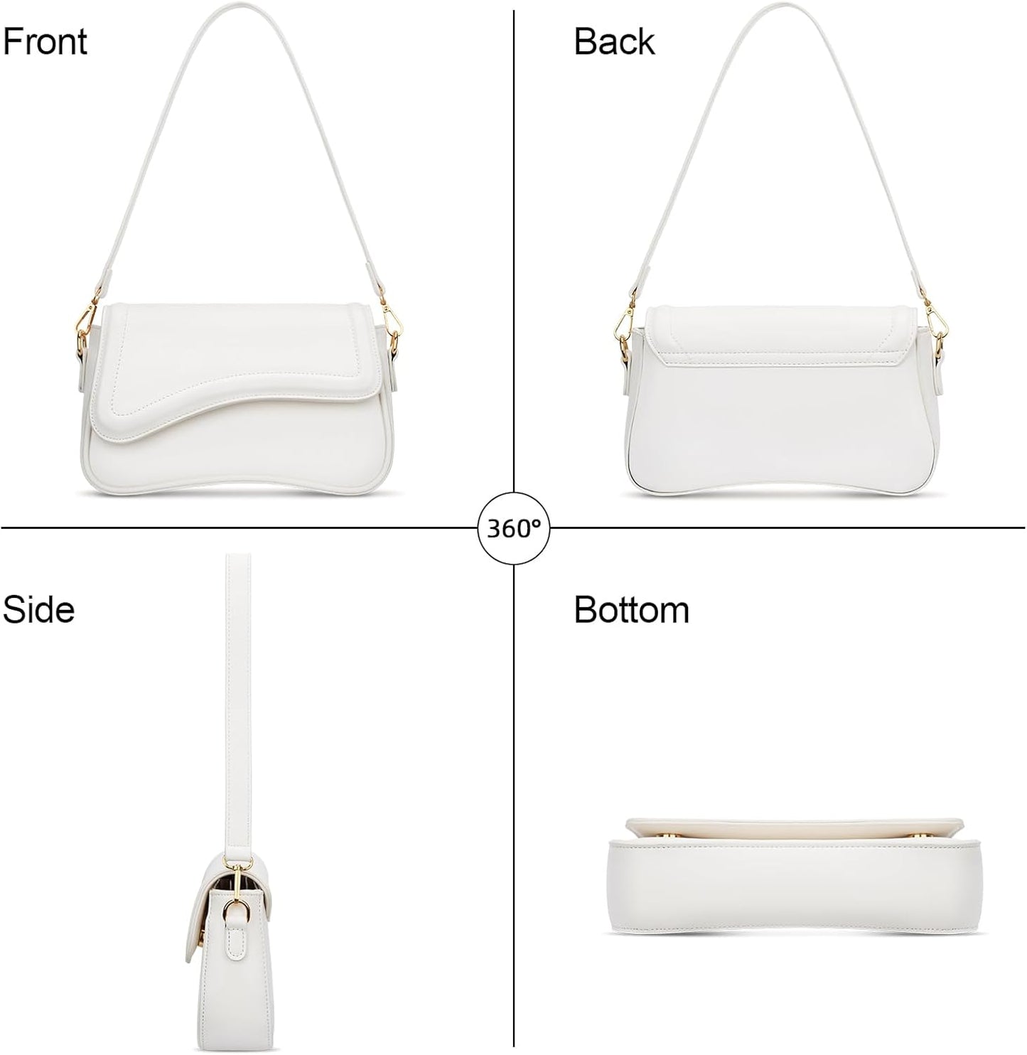 Small Retro Hobo Shoulder Purse