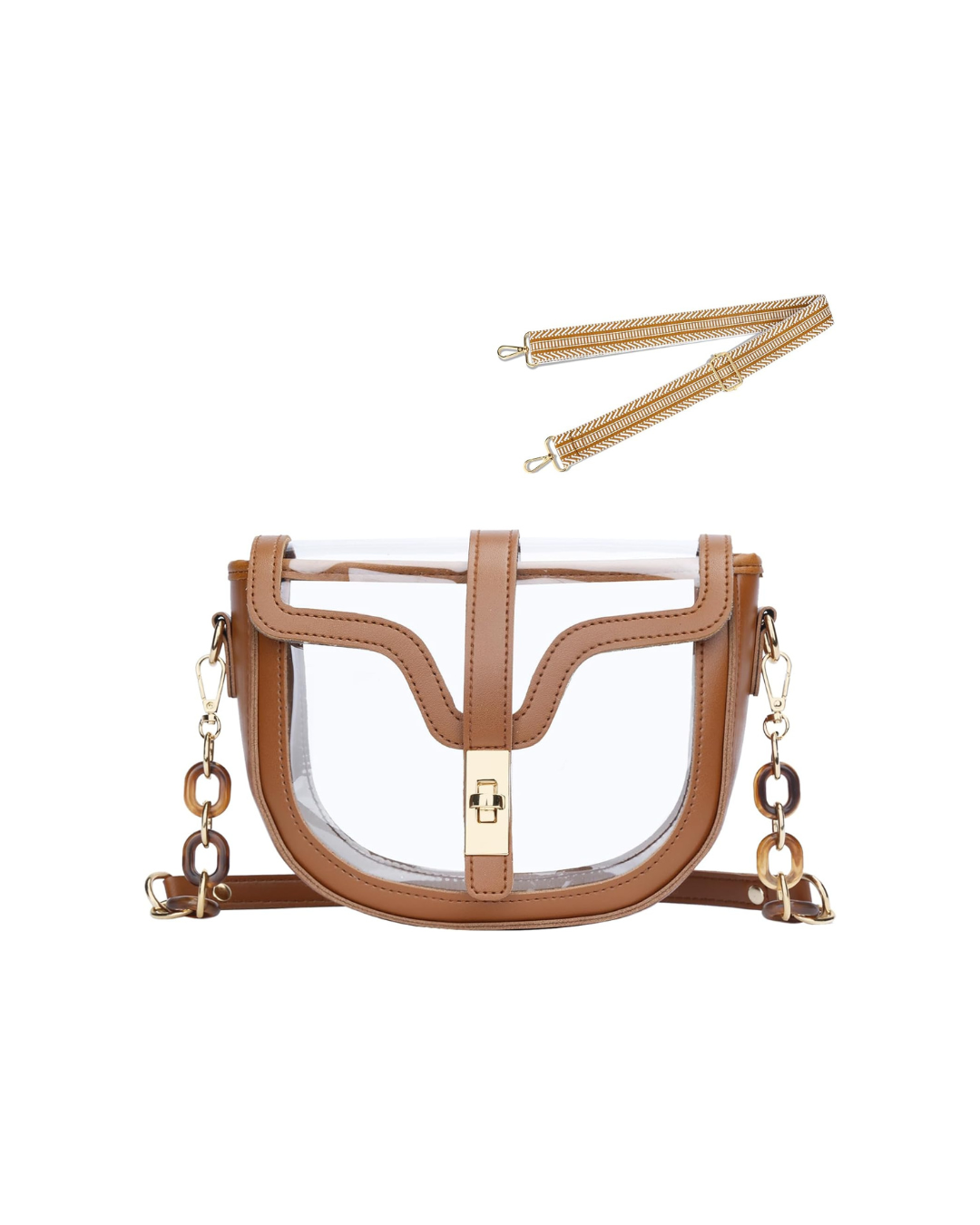 Clear Stadium Crossbody Bag