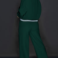 Women's Solid Color Polyester Suit